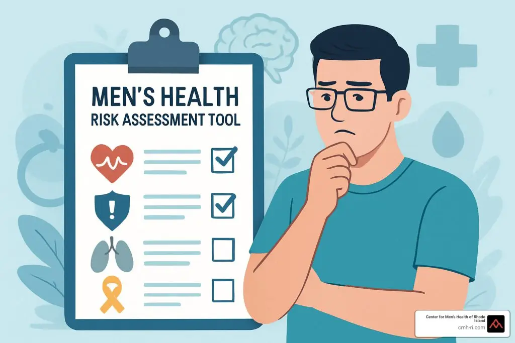men's health risk assessment tool