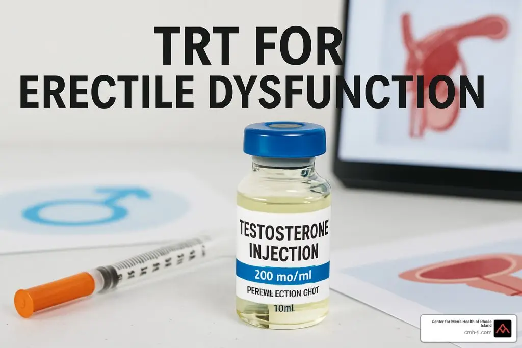trt for erectile dysfunction