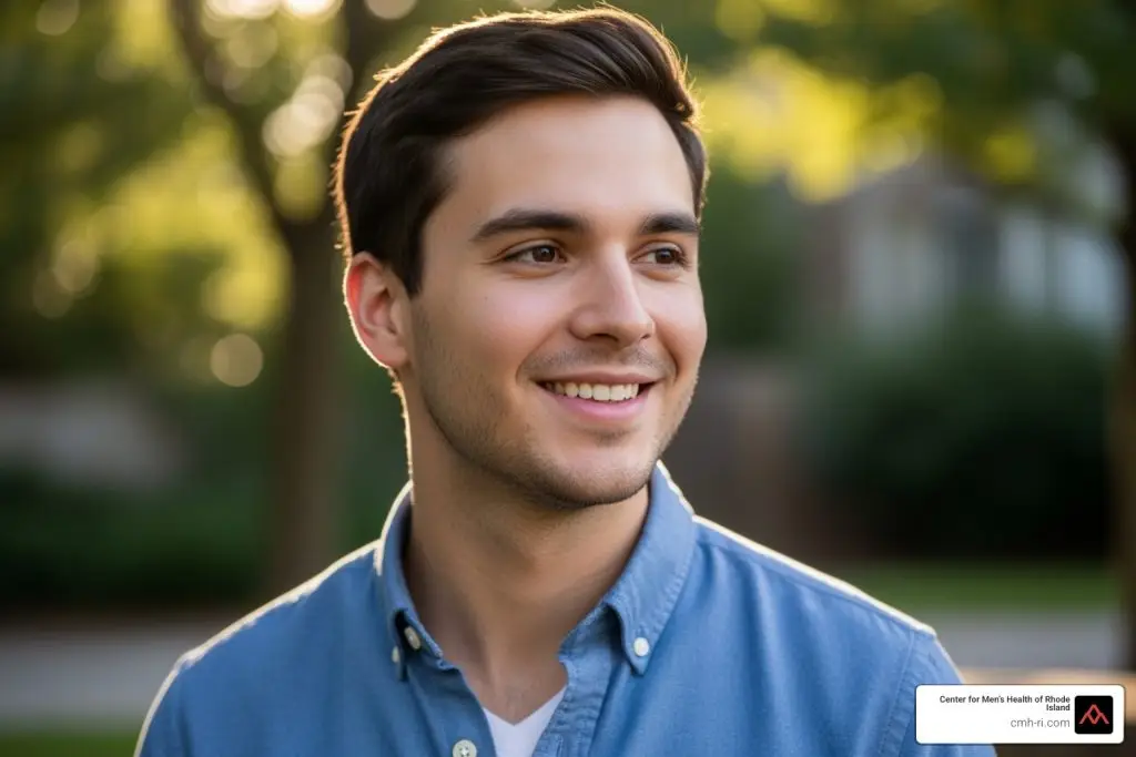 what causes low testosterone in young males